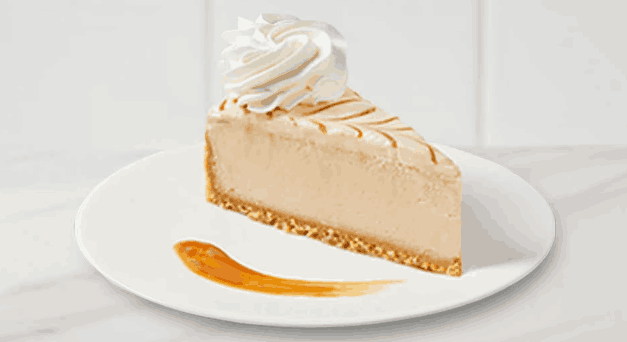 Dulce de Leche Cheesecake Slice